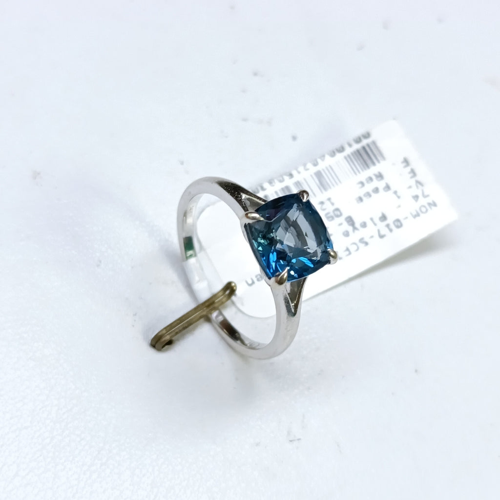ANILLITO ORO BLANCO 14 K 3 GRMS (SEMINUEVO)