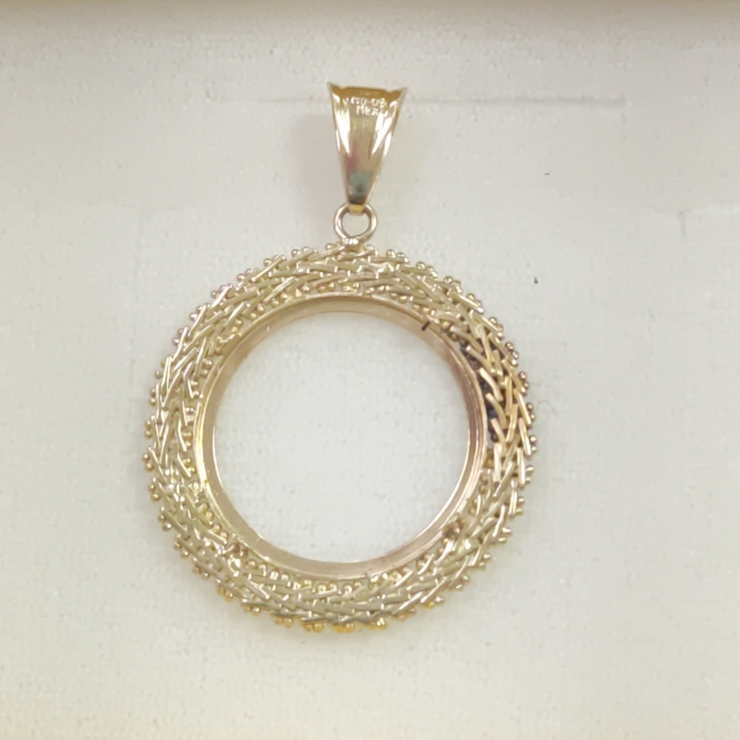 K1 3 GRMS 14 K IDENTIFICACIÓN DIJE MATERIALES ORO CANTIDAD DE PIEZAS (SEMINUEVO)