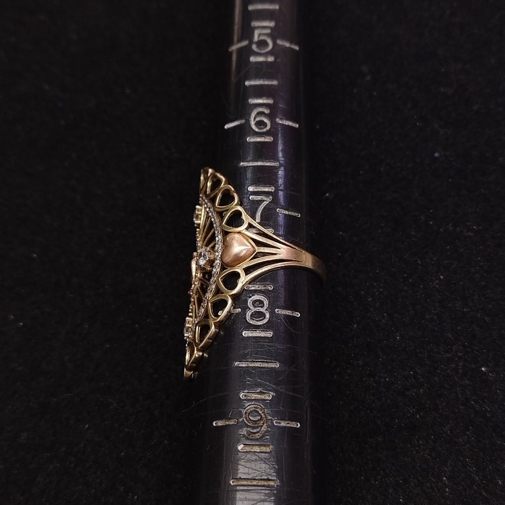 ANILLO ORO 10 K 4 GRMS (SEMINUEVO)