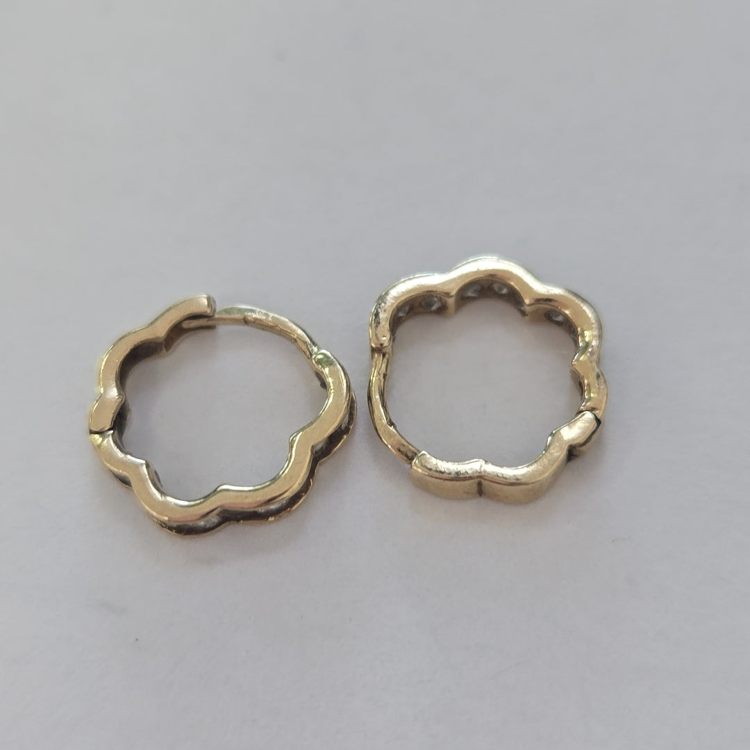 ARETES PAR ORO 10 K 1,30 GRMS (SEMINUEVO)