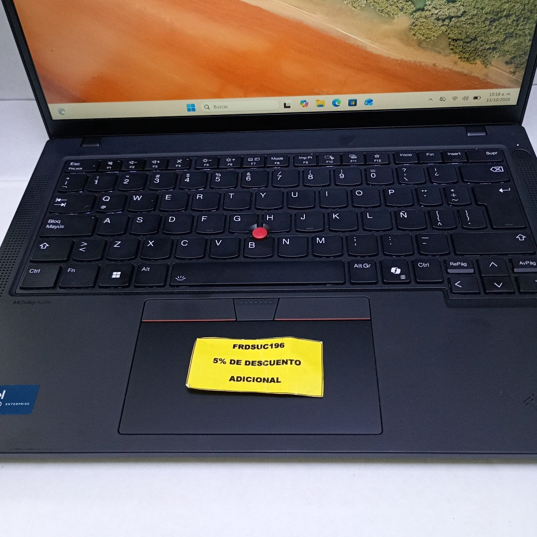 LAPTOP LENOVO THINKPAD T14 GEN 5 (2025) 512 GB SSD 16 GB RAM (SEMINUEVO)