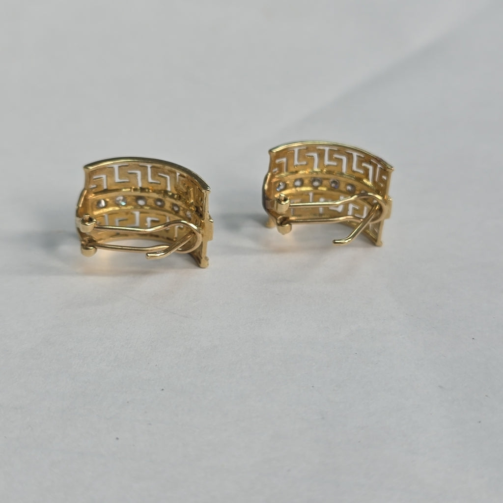 ARETES PAR ORO 8 K 5.5 GRMS (SEMINUEVO)