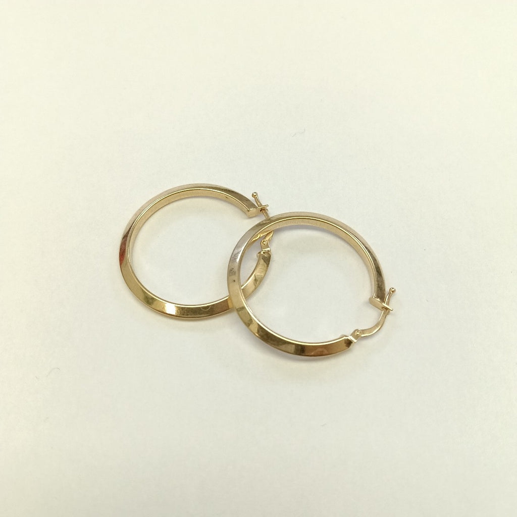 ARRACADAS PAR ORO 14 K 2.4 GRMS (SEMINUEVO)