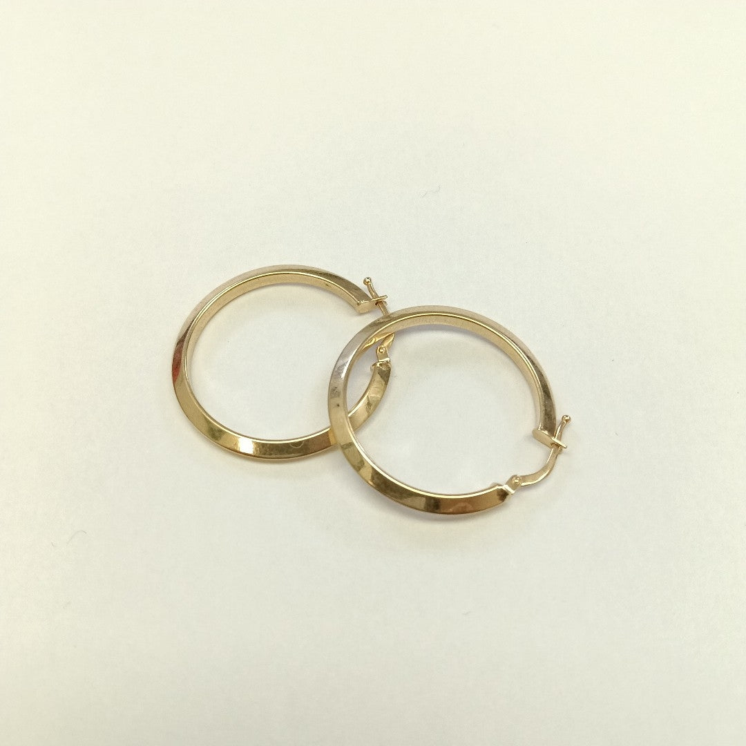 ARRACADAS PAR ORO 14 K 2.4 GRMS (SEMINUEVO)