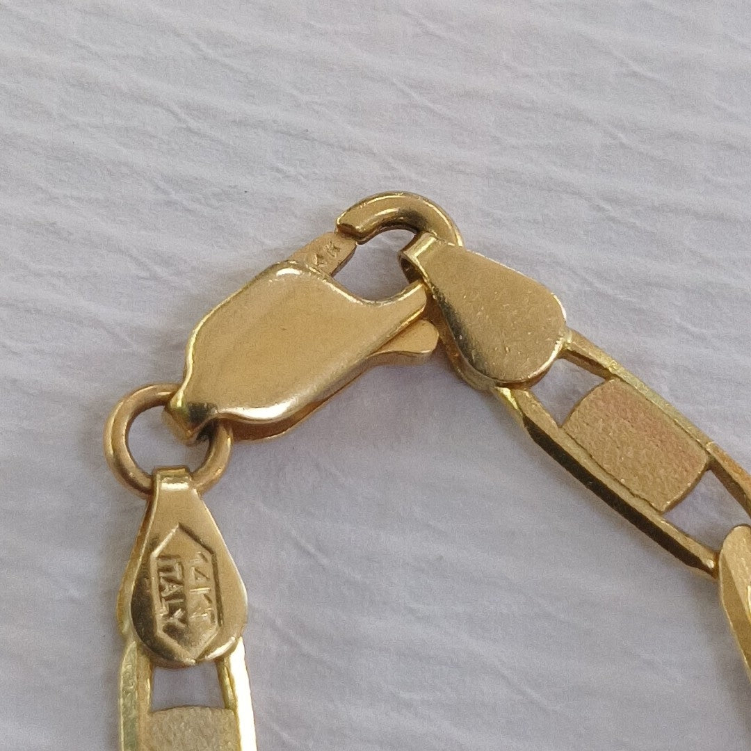 CADENA ORO, ORO COMBINADO 14 K 17.8 GRMS (SEMINUEVO)
