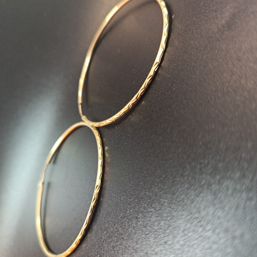 ARRACADAS PAR ORO 10 K 5.3 GRMS (SEMINUEVO)