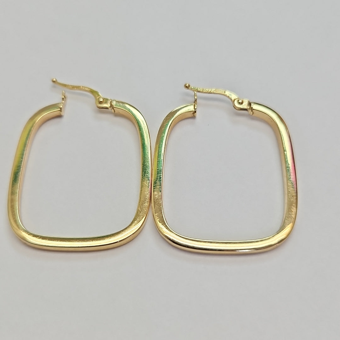 ARRACADAS PAR ORO 14 K 2.1 GRMS (SEMINUEVO)
