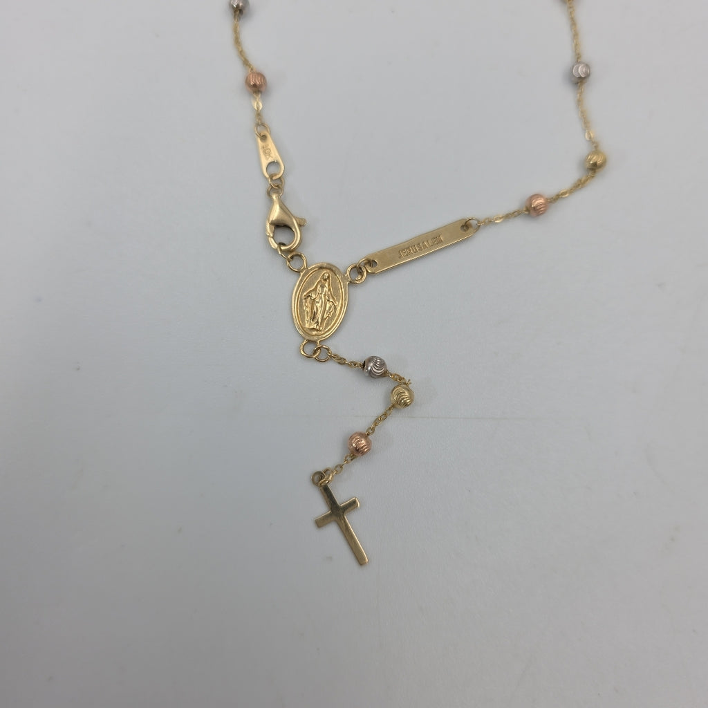 PULSERA ORO, ORO COMBINADO 10 K 2.2 GRMS (SEMINUEVO)
