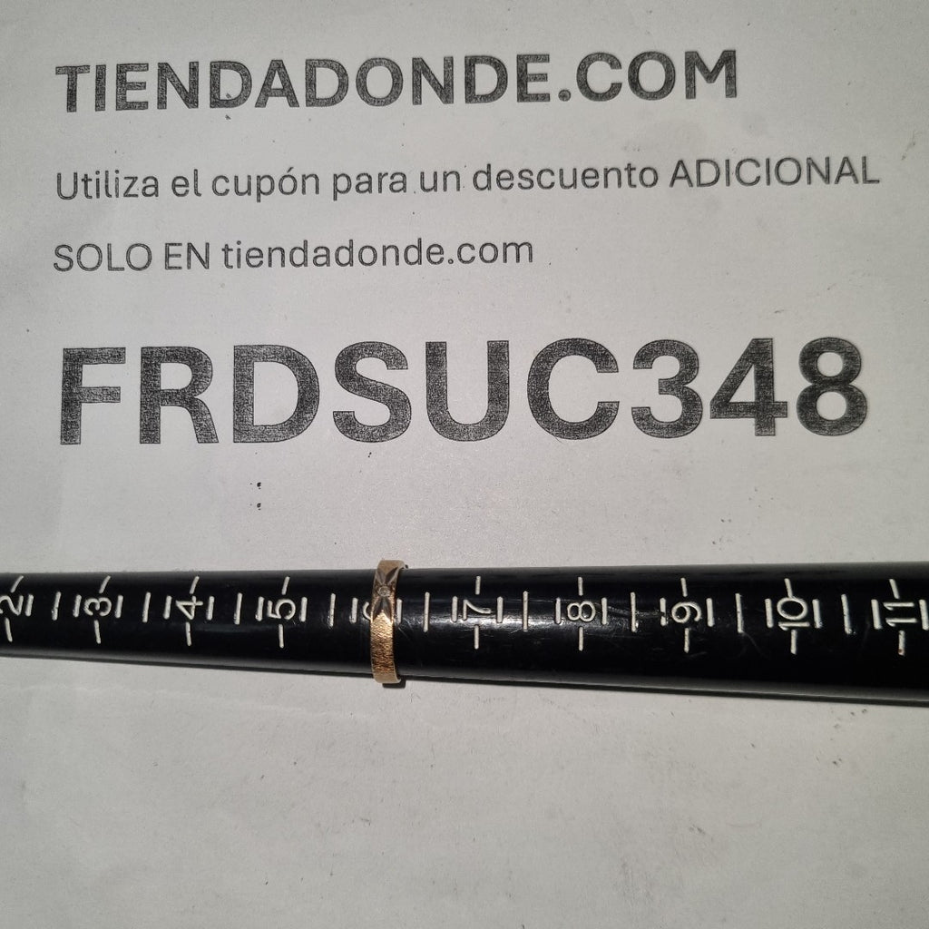 ANILLO ORO 10 K 3,00 GRMS (SEMINUEVO)