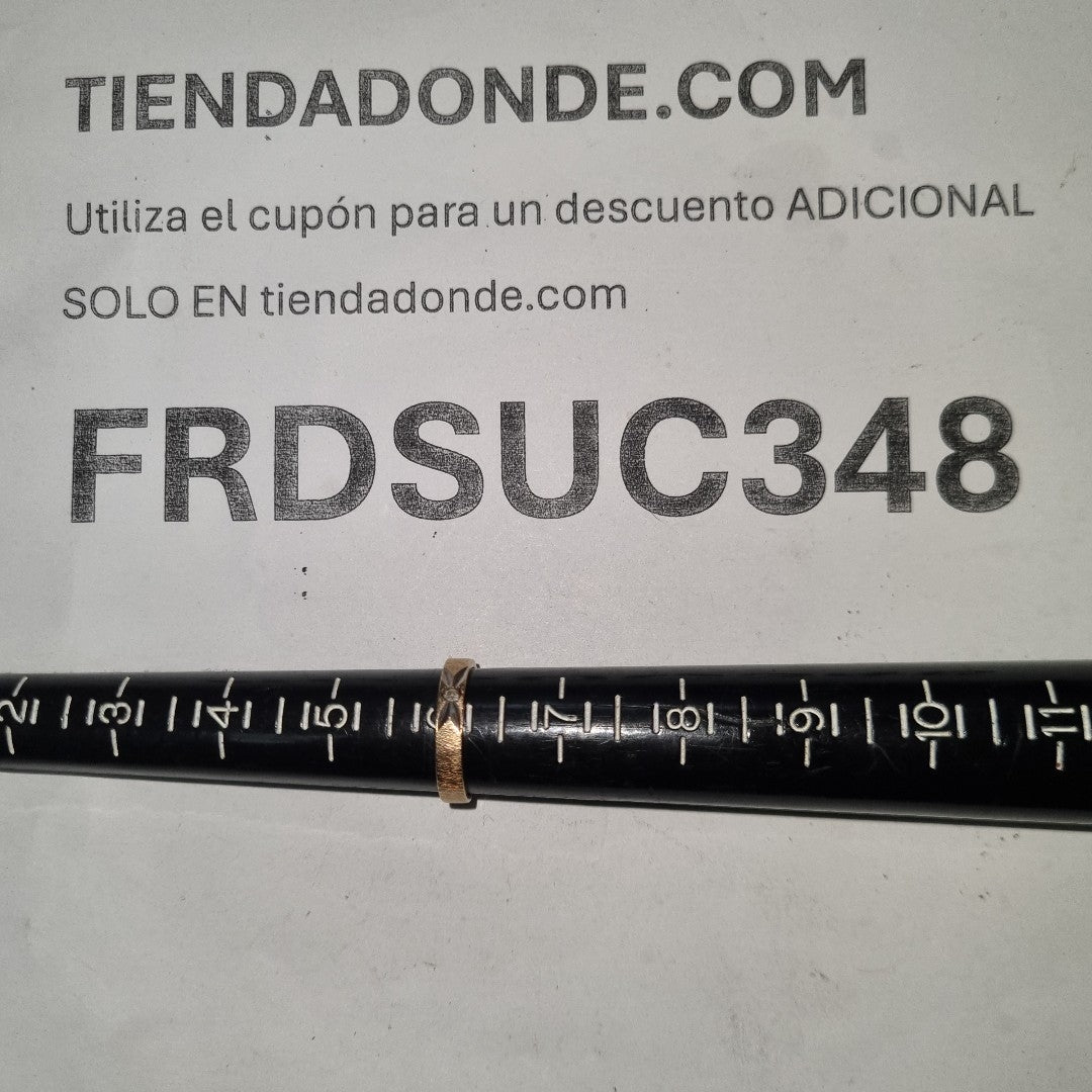ANILLO ORO 10 K 3,00 GRMS (SEMINUEVO)