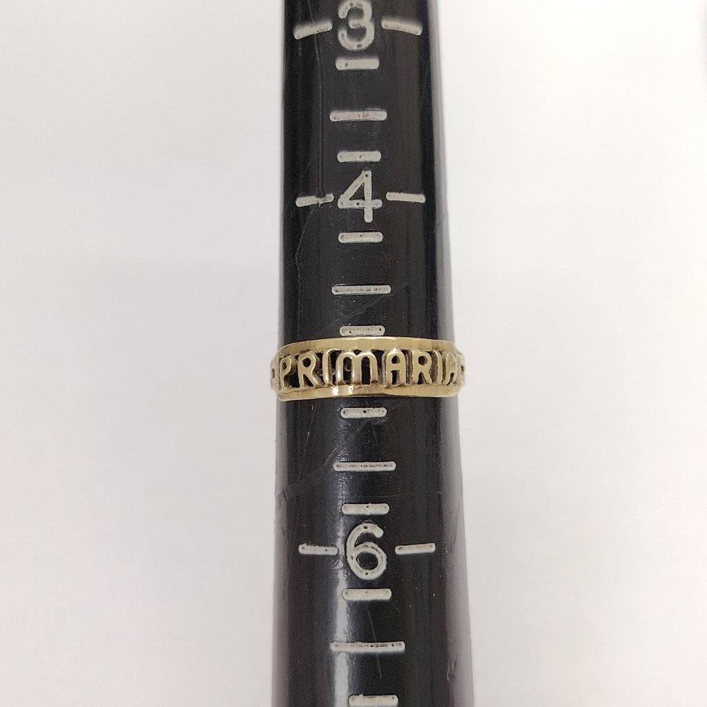 ANILLO DE GRADUACIÓN ORO 8 K 0.9 GRMS (SEMINUEVO)