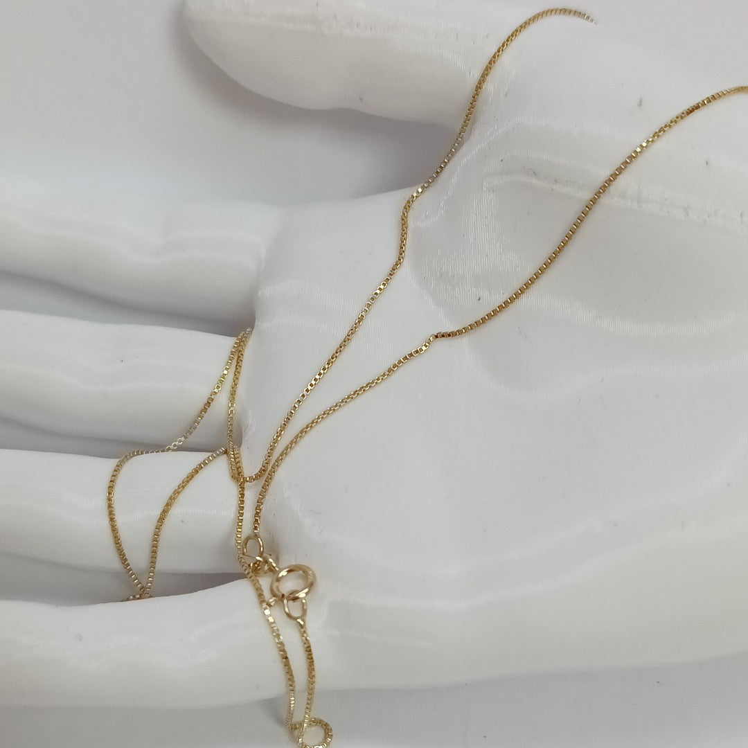 CADENA VENECIANO 14K 55 CM 1.7 GR (NUEVO)