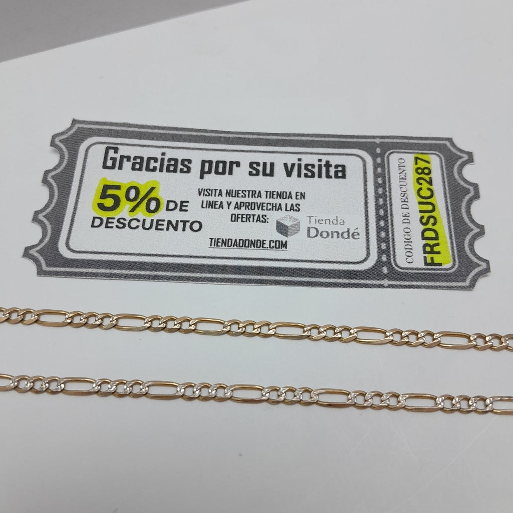CADENA ORO 10 K 7.4 GRMS (SEMINUEVO)