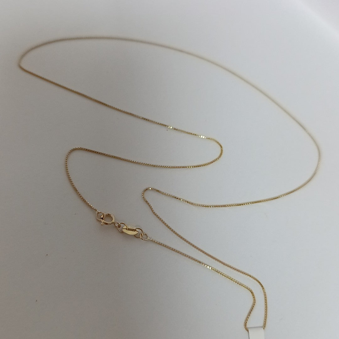 CADENA VENECIANO 14K 55 CM 1.7 GR (NUEVO)