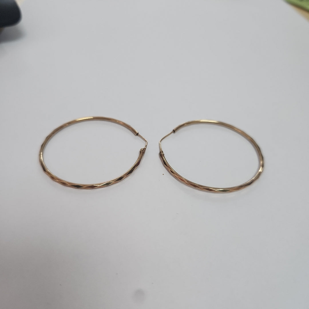 ARRACADAS PAR ORO 14 K 3,20 GRMS (SEMINUEVO)