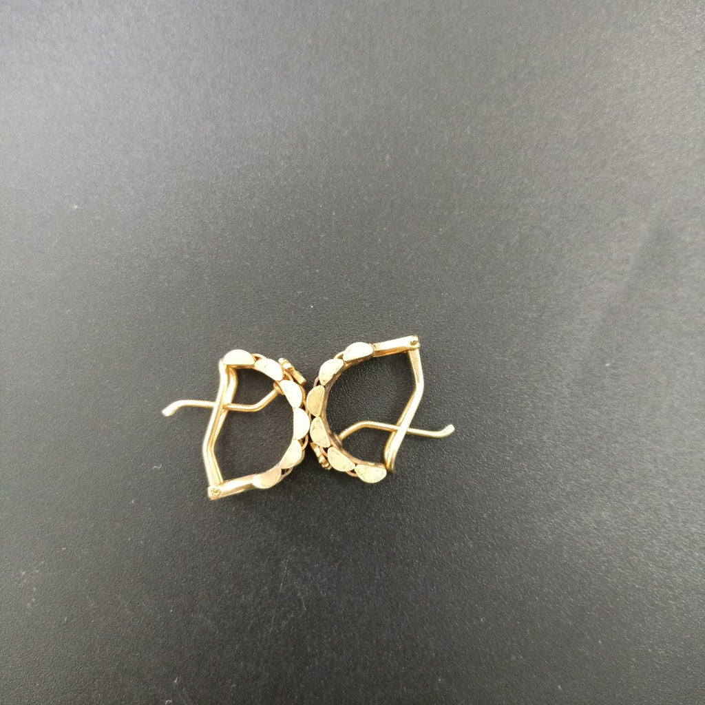 ARETES PAR ORO 14 K 11.7 GRMS (SEMINUEVO)