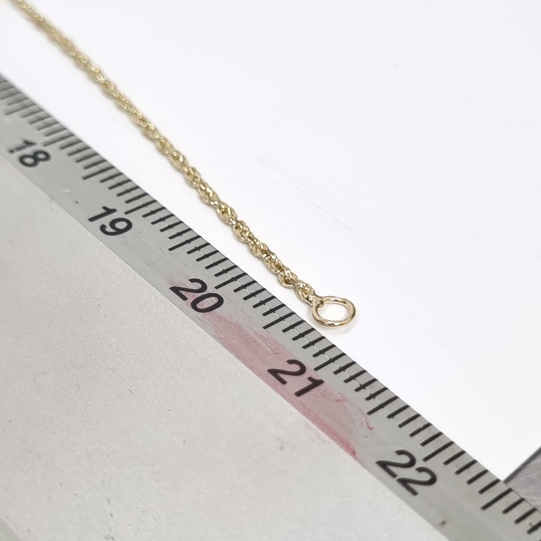 PULSERA TORZAL 14K 21 CM 1.4 GR (NUEVO)
