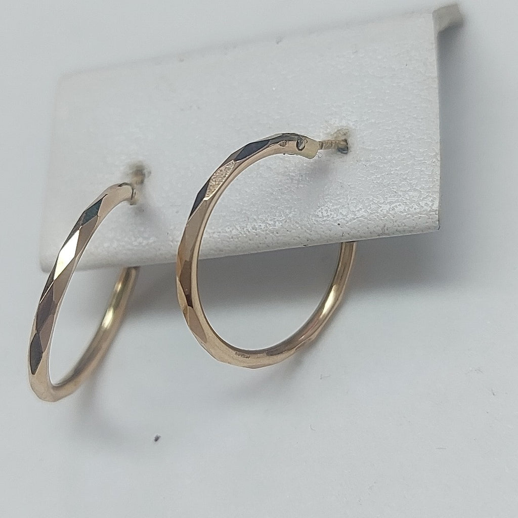 ARRACADAS PAR ORO 14 K 1,20 GRMS (SEMINUEVO)