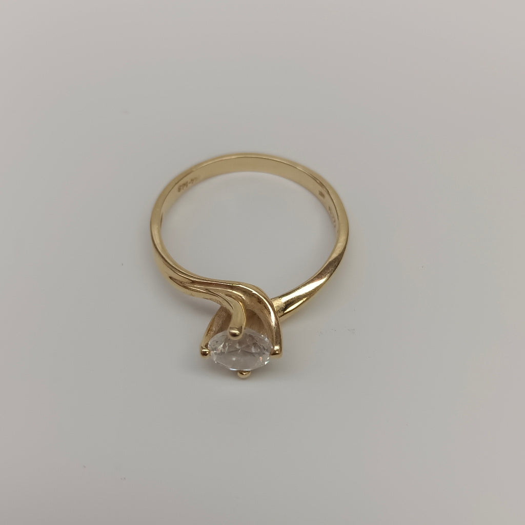 SOLITARIO ORO 14 K 2.7 GRMS (SEMINUEVO)