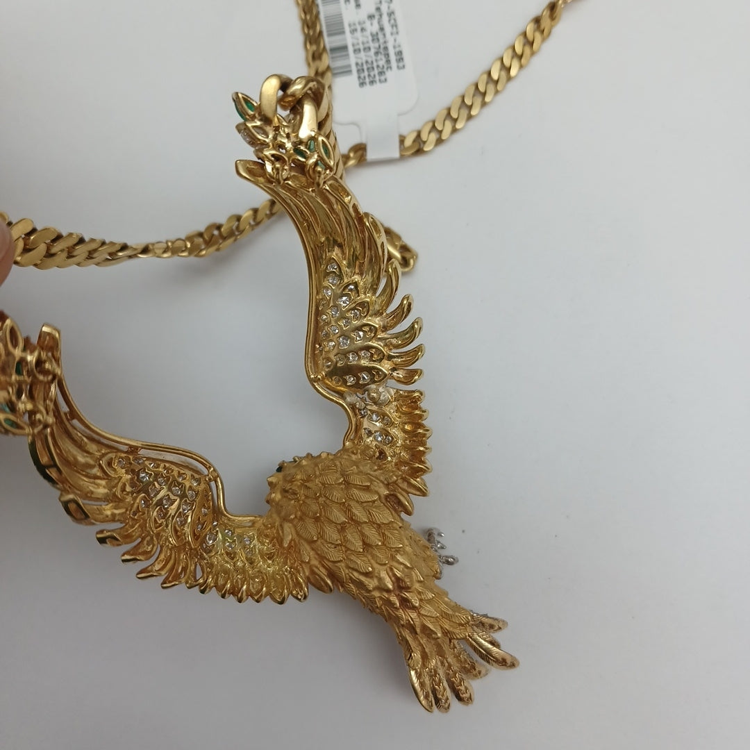 CADENA, DIJE ORO 18 K 74.3 GRMS (SEMINUEVO)