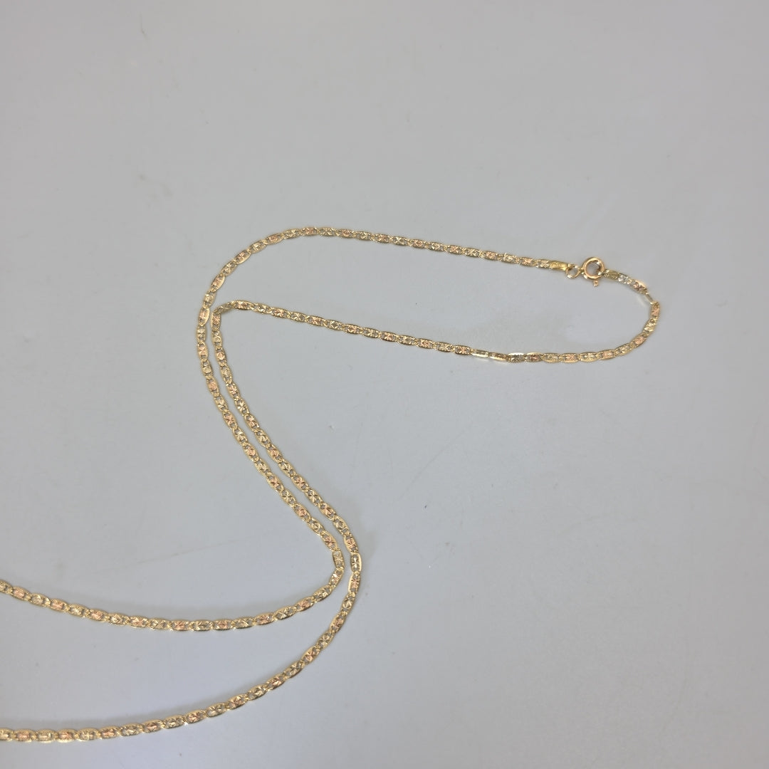 CADENA ORO 14 K 3.6 GRMS (SEMINUEVO)