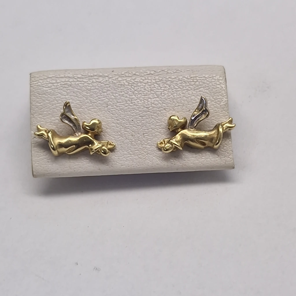 ARETES PAR ORO 14 K 1.9 GRMS (SEMINUEVO)