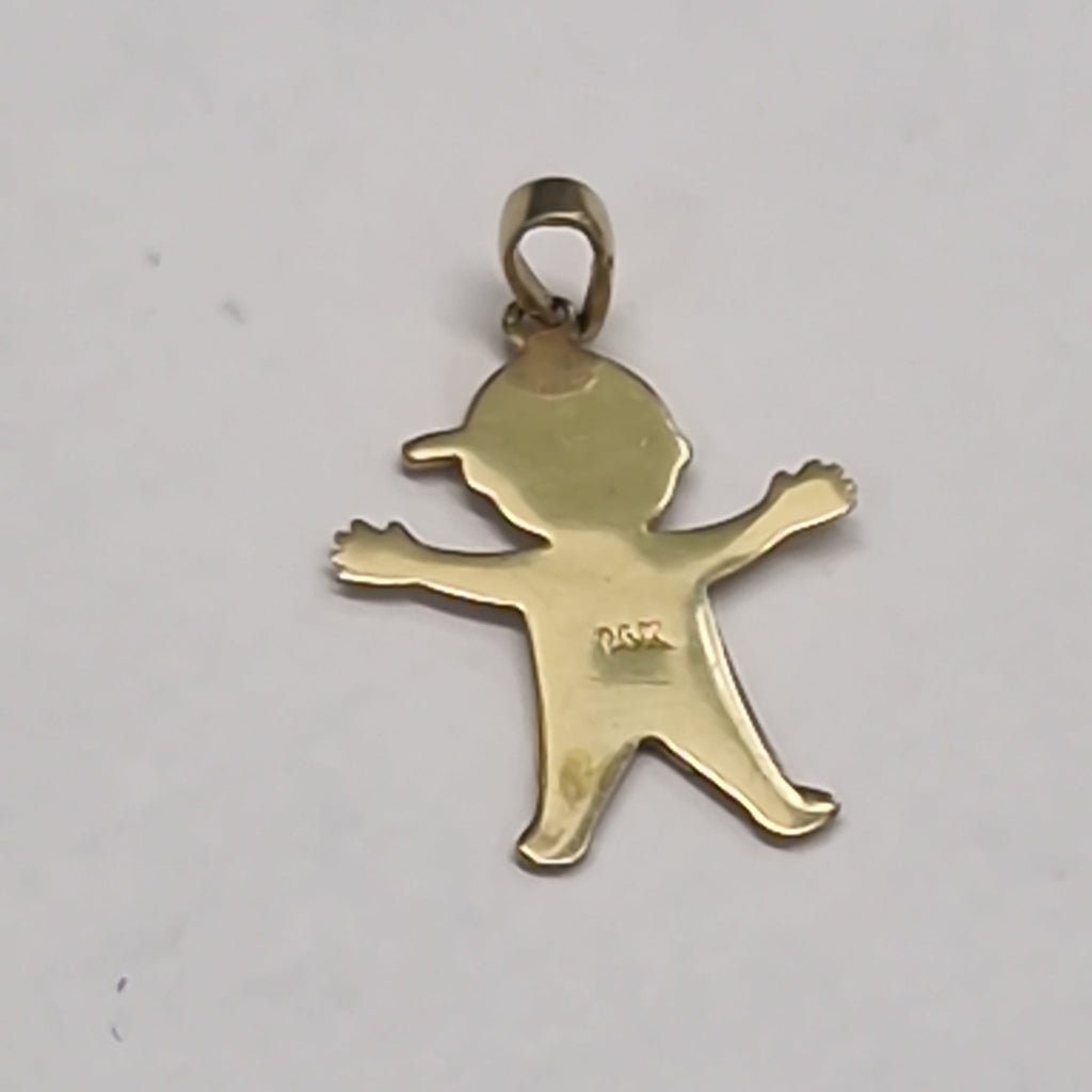 DIJE ORO, ORO COMBINADO 14 K 1 GRMS (SEMINUEVO)