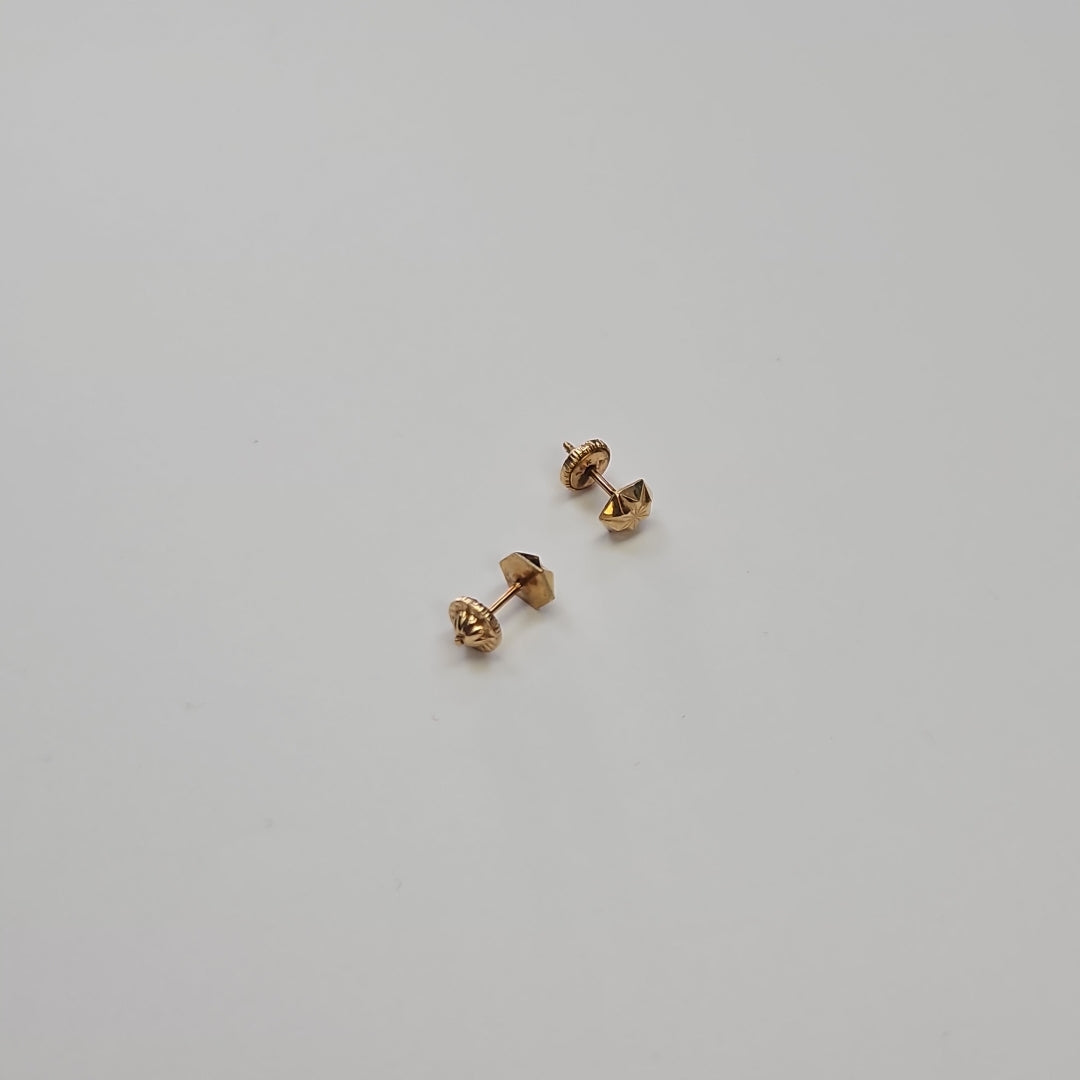 BROQUELES PAR ORO 14 K 0.4 GRMS (SEMINUEVO)