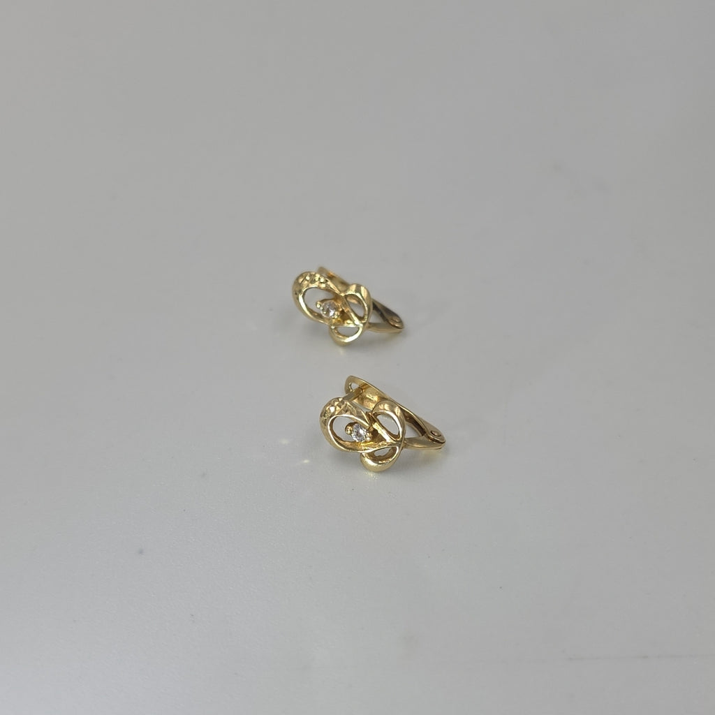 ARETES PAR ORO 10 K 1.2 GRMS (SEMINUEVO)