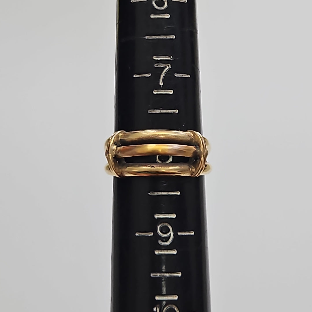 ANILLITO ORO,ORO COMBINADO 14 K 5,70 GRMS (SEMINUEVO)