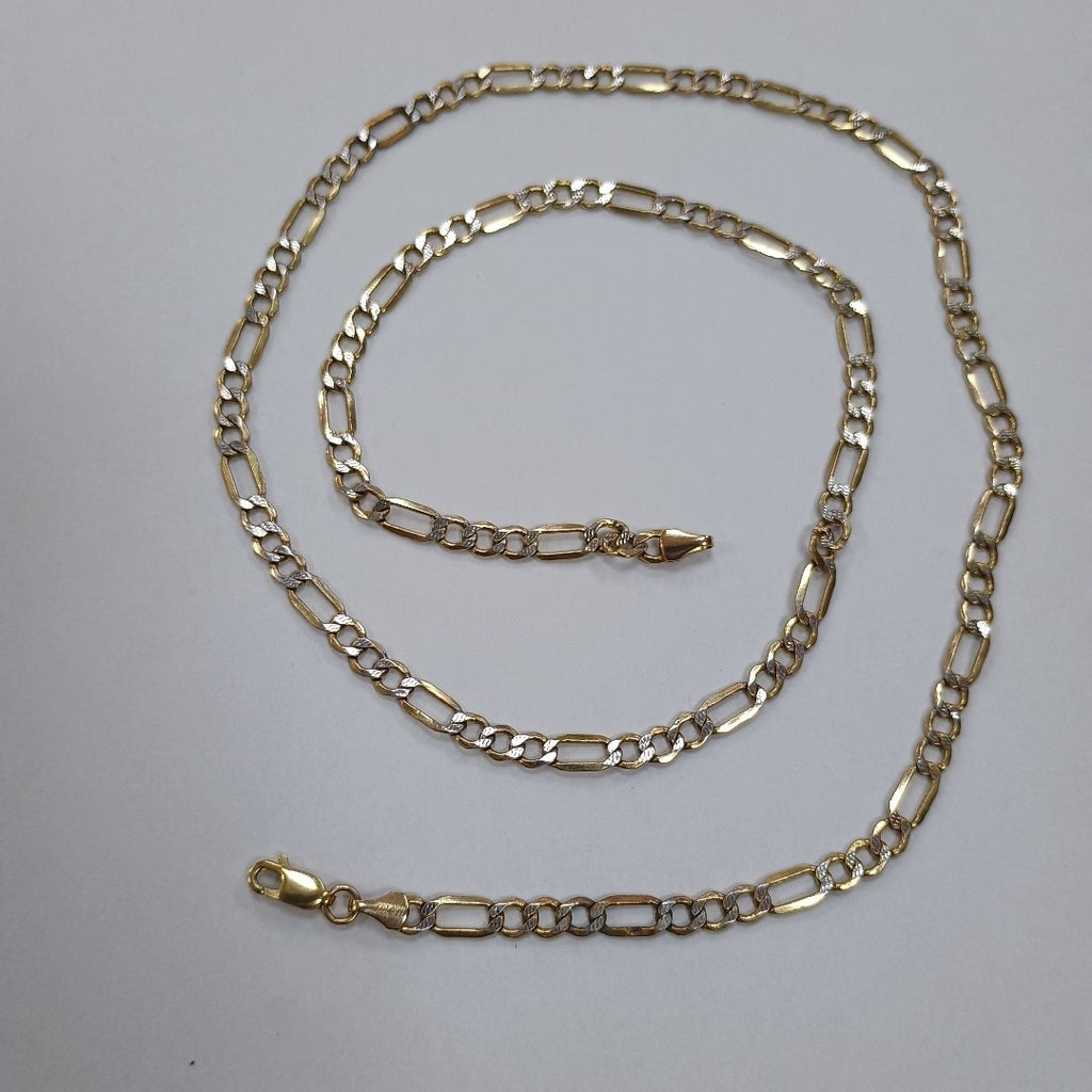 CADENA ORO, RODIADO 10 K 6.8 GRMS (SEMINUEVO)