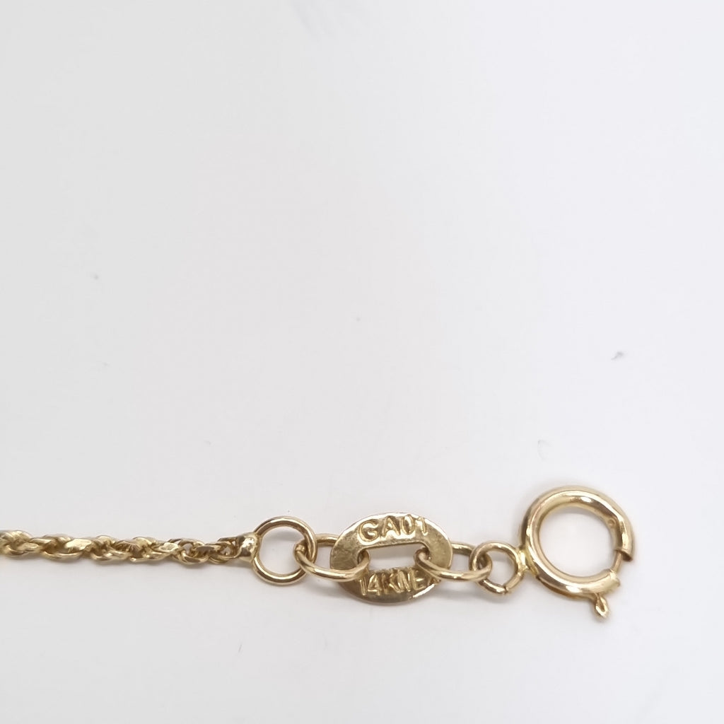PULSERA TEJIDO TORZAL 1.1G 18 CM (NUEVO)