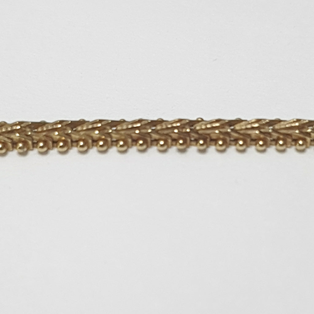 PULSERA ORO COMBINADO 14 K 7.2 GRMS (SEMINUEVO)
