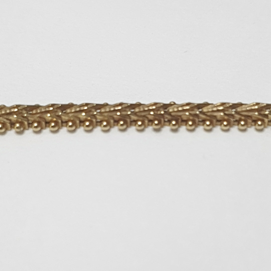 PULSERA ORO COMBINADO 14 K 7.2 GRMS (SEMINUEVO)