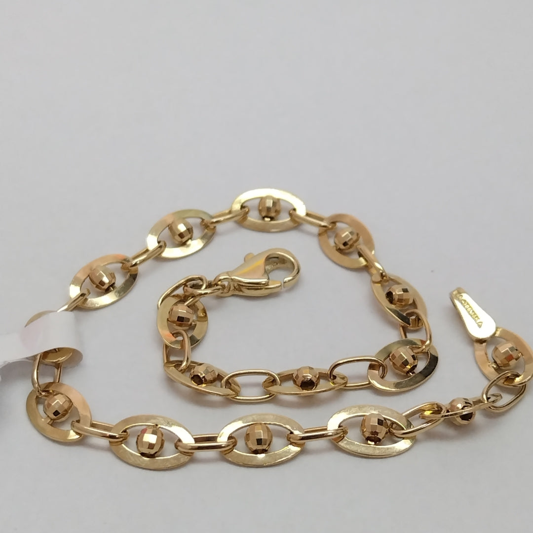 PULSERAS DAMA ORO 14K 3.8 (NUEVO)