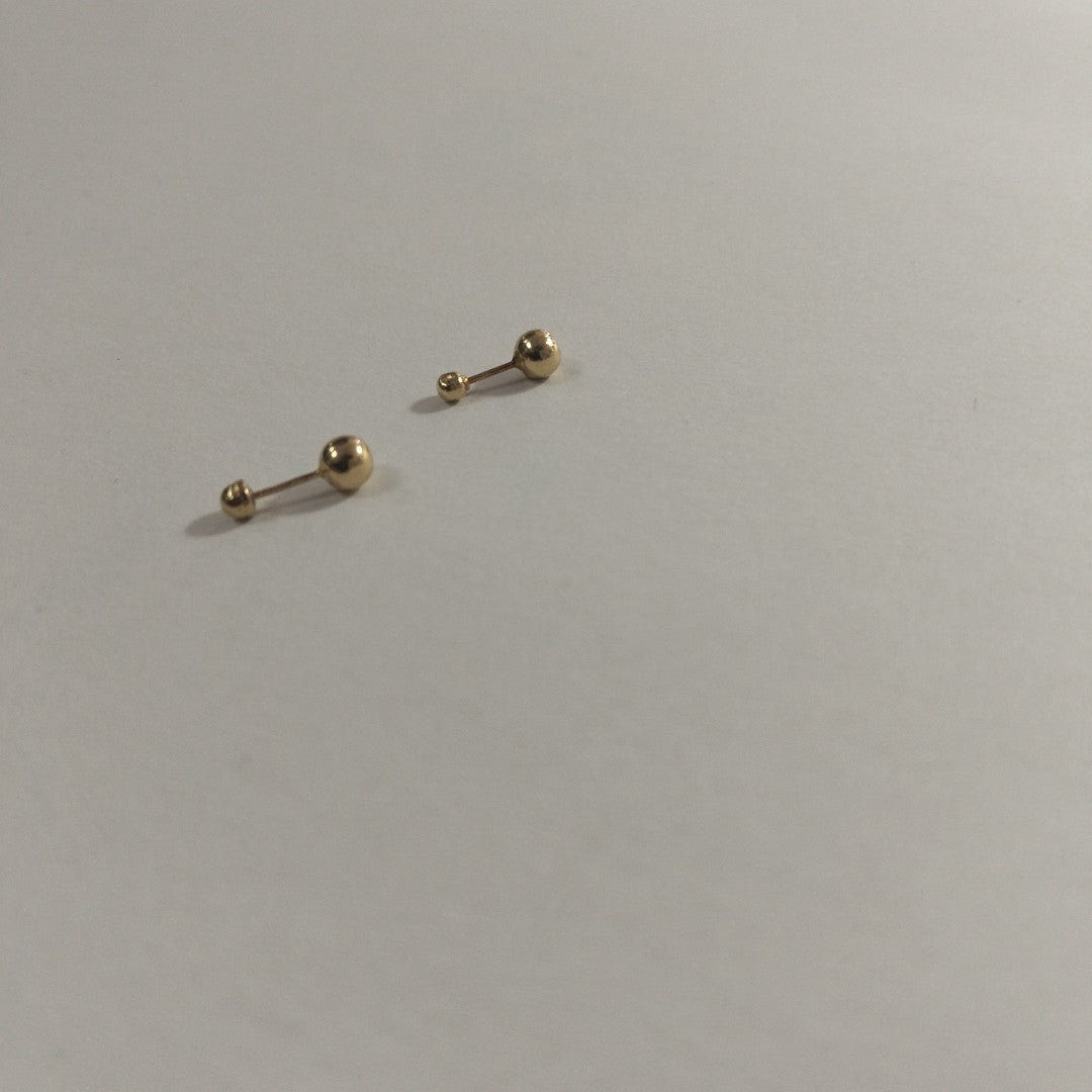 ARETES PAR ORO 14 K 0,10 GRMS (SEMINUEVO)