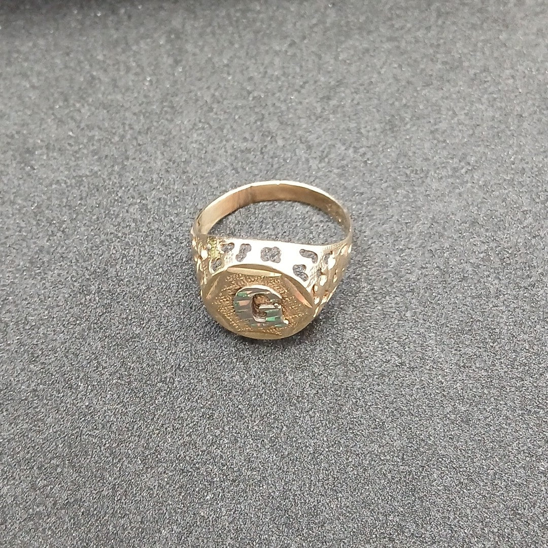 ANILLO ORO 8 K 3.5 GRMS (SEMINUEVO)