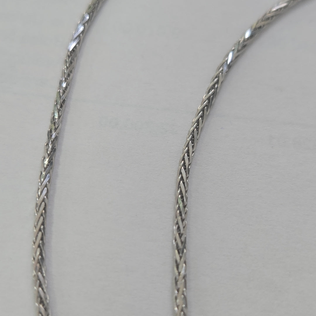 CADENA ORO BLANCO 18 K 6.3 GRMS (SEMINUEVO)