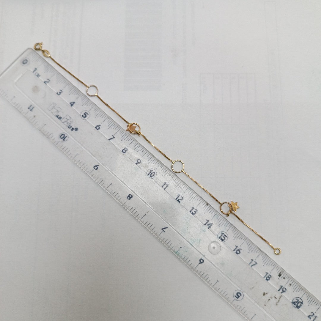 PULSERA ORO 14 K 1.8 GRMS (SEMINUEVO)