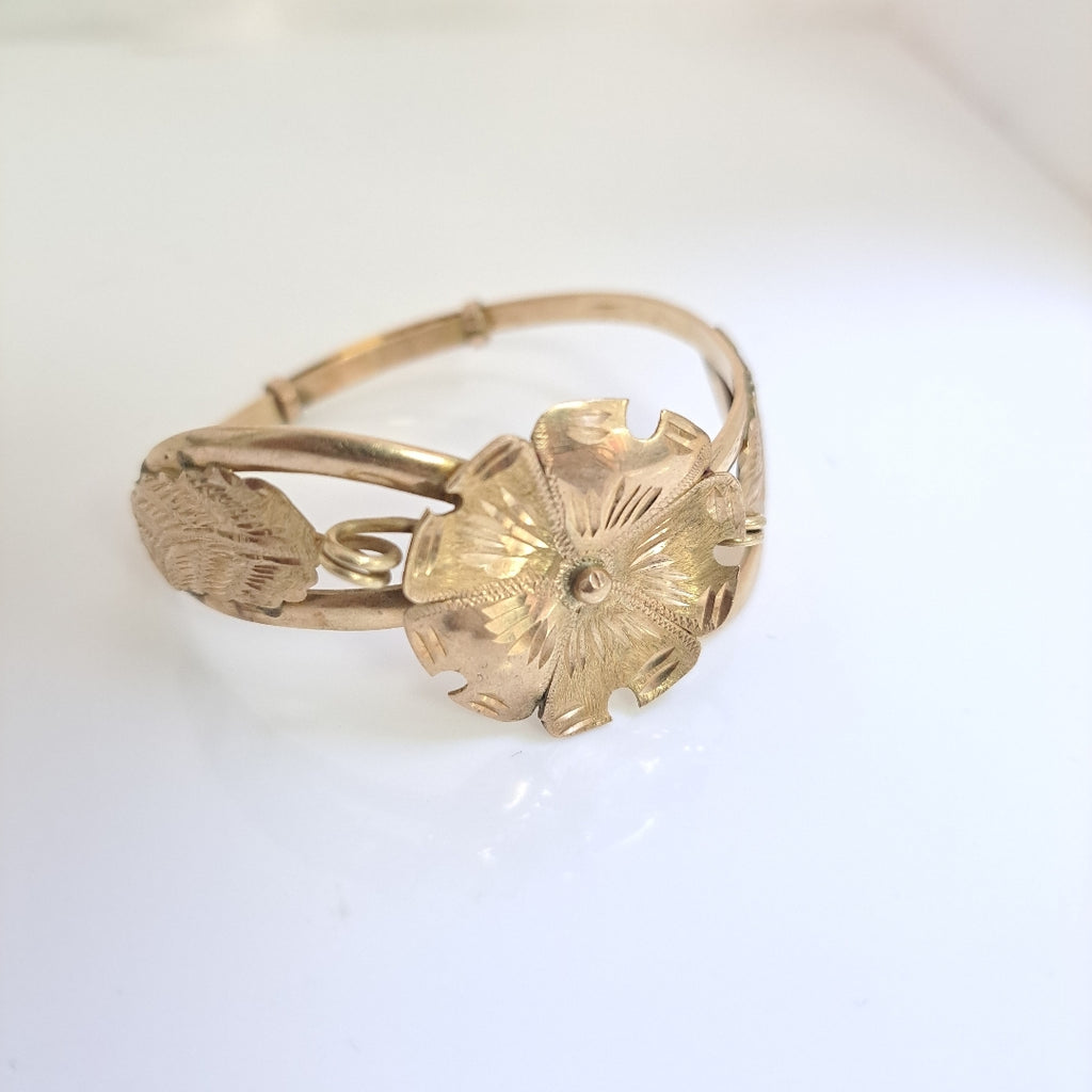 PULSERA RIGIDA ORO 10 K 20.5 GRMS (SEMINUEVO)