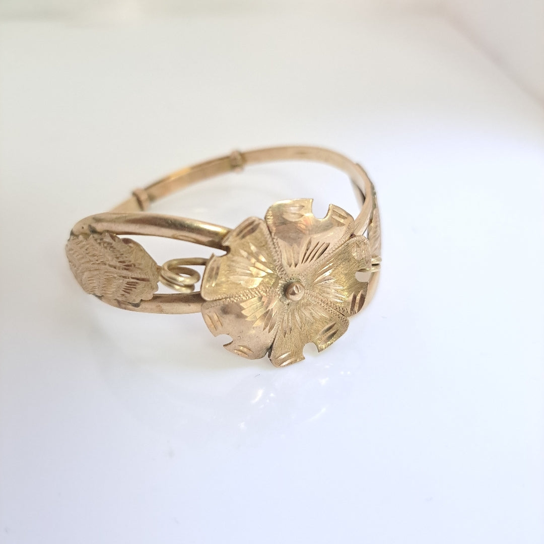 PULSERA RIGIDA ORO 10 K 20.5 GRMS (SEMINUEVO)