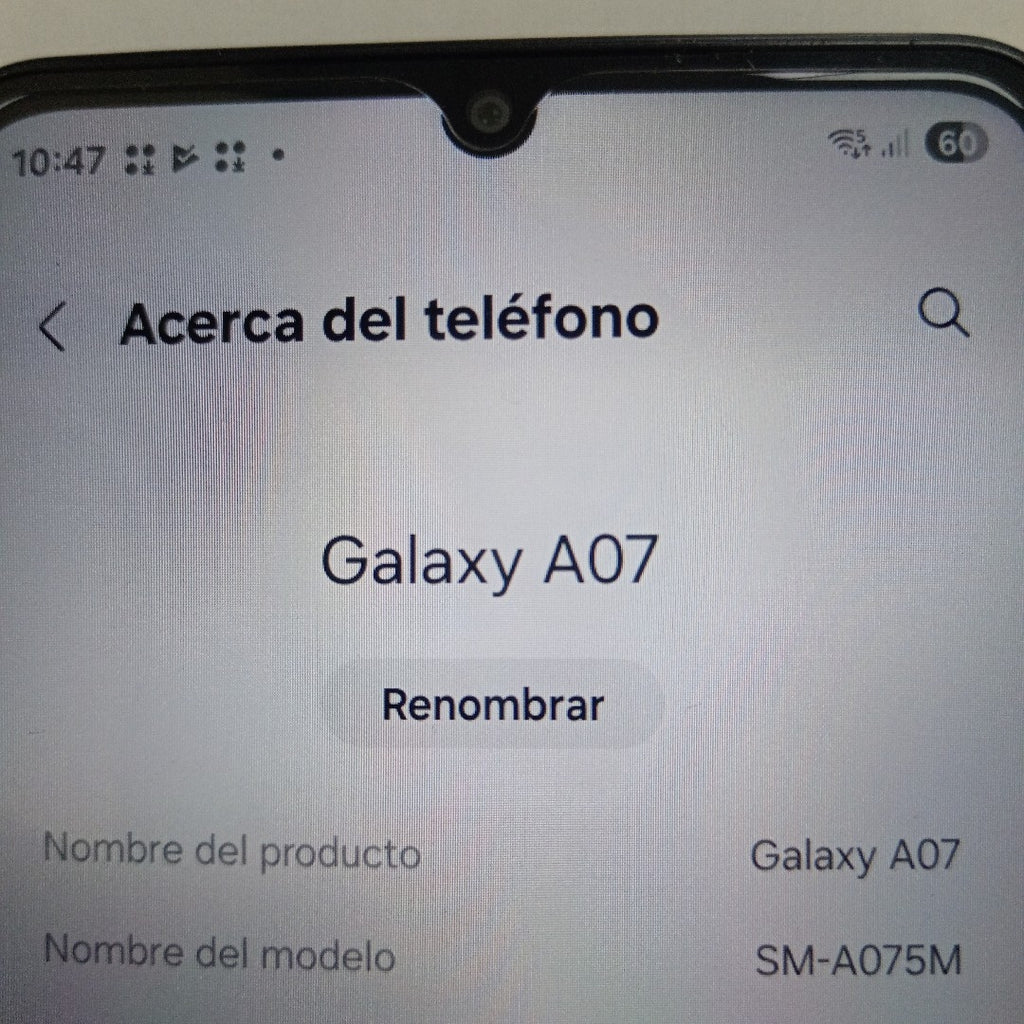 CELULAR SAMSUNG GALAXY A07 SM-A075M (2025) 64 GB 4 GB RAM (SEMINUEVO)