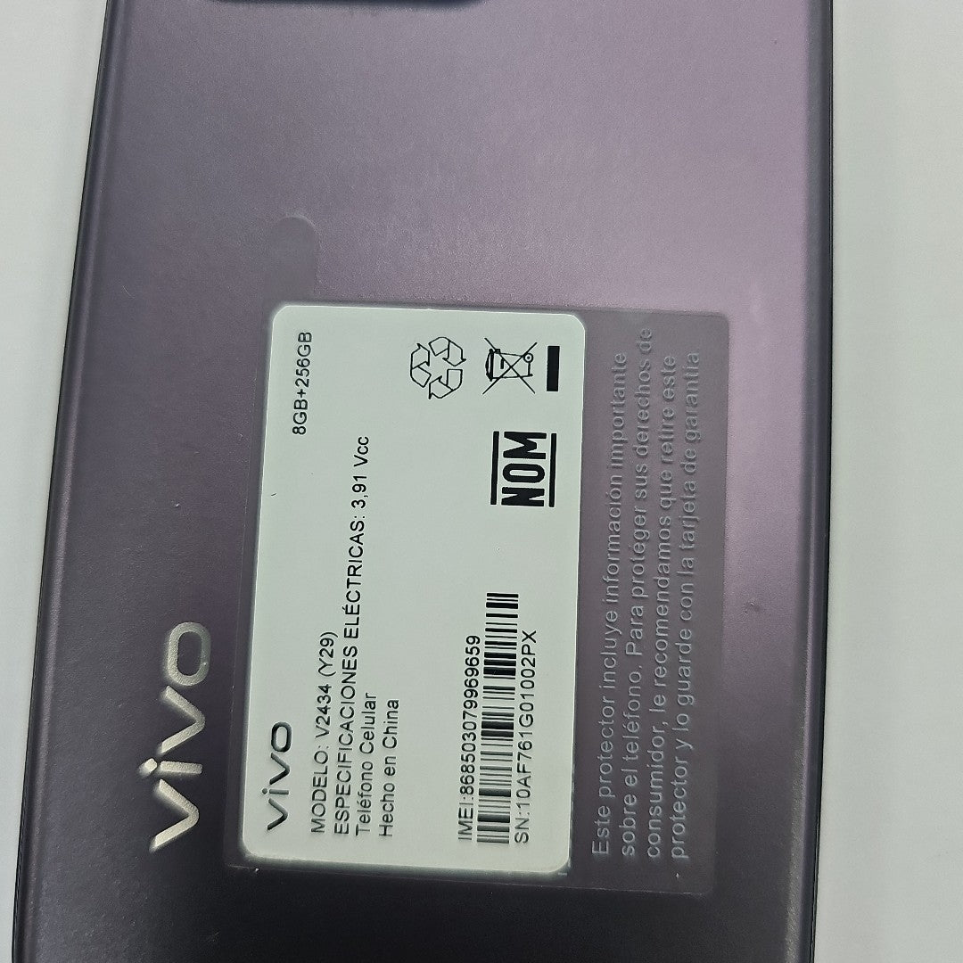 CELULAR VIVO Y29 V2434 (2025) 256 GB 8 GB RAM (SEMINUEVO)