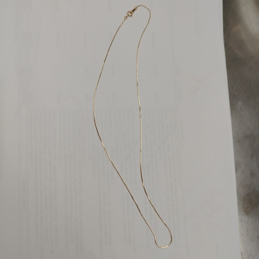 CADENA ORO 14 K 2 GRMS (SEMINUEVO)