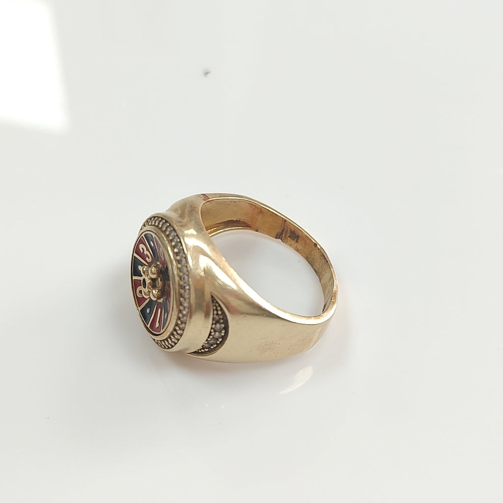 ANILLO ORO, OTROS METALES 14 K 10.4 GRMS (SEMINUEVO)