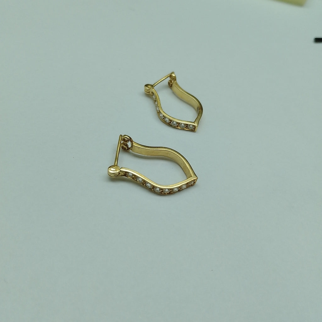 ARETES PAR ORO 14 K 5.3 GRMS (SEMINUEVO)