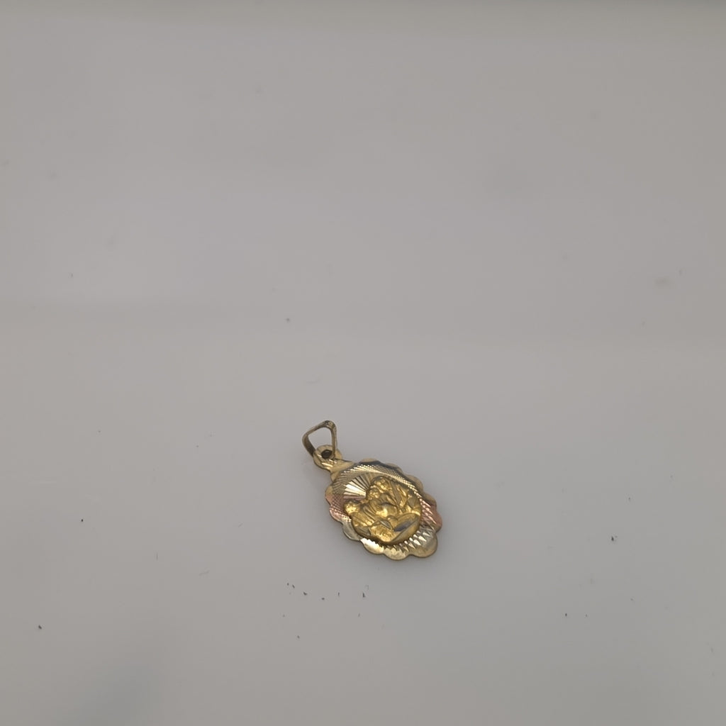 DIJE ORO, ORO COMBINADO 10 K 0.9 GRMS (SEMINUEVO)
