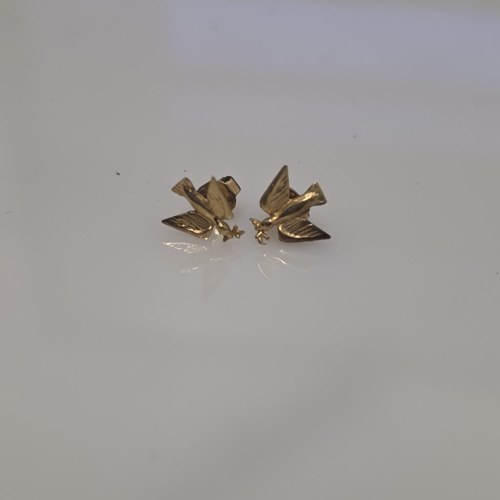 ARETES PAR ORO 10 K 0.9 GRMS (SEMINUEVO)