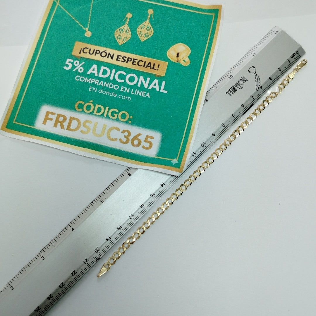 PULSERA ORO 14 K 5.3 GRMS (SEMINUEVO)