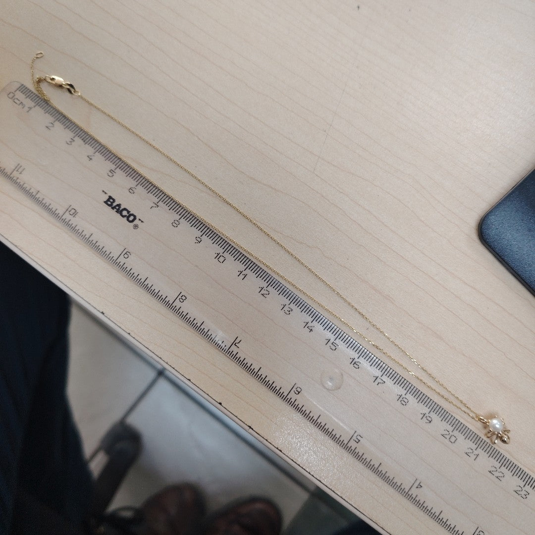 CADENA, DIJE ORO 14 K 2.1 GRMS (SEMINUEVO)